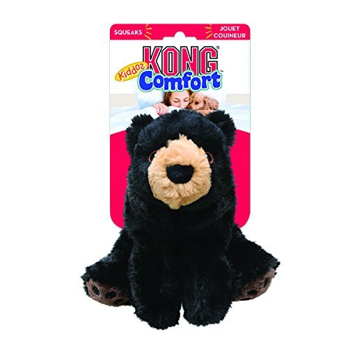 KONG - Comfort Kiddos Bear - Fun Plush Dog Toy with Removable Squeaker - For Large Dogs - Image 4