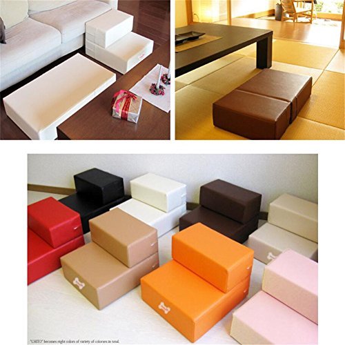 Kondrao 2 Levels Easy Step dog stairs Removable Cover, L26.3” x W15.3” x H7.8” - Image 7