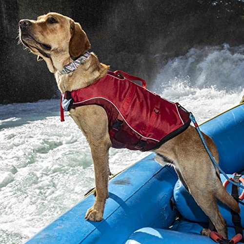 Kurgo Surf 'n Turf Dog Life Jacket, Flotation Vest for Dogs, Reflective, Adjustable, Small-Red - Image 8