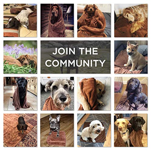 Mabel's® Dog Towel - Super Soft and Absorbent Towel for Dogs and Pets. Large Size, Fast Drying & Durable. Made With Love. - Image 7