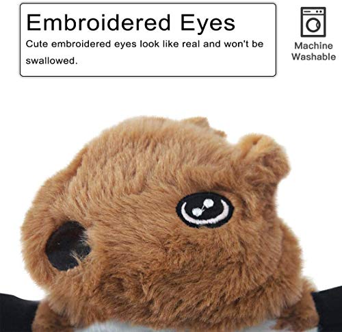 Newthinking No Stuffing Dog Toys, 5 Pack Squeaky Dog Toys Indestructible, Soft Plush Dog Toys for Small Medium Large Dogs - Image 5