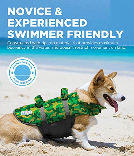 Outward Hound Granby Splash Camo Dog Life Jacket, Medium - Image 8