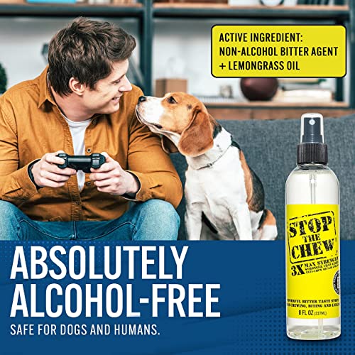 PRO Anti Chew Bitter Spray For Dogs & Puppies Emmy‘s Best - Alcohol Free, 8 Oz - Image 7