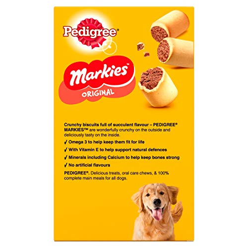 Pedigree Markies - Dog Biscuit Treats with Marrowbone, for Adult Dogs, Pack of 12 (12 x 500 g) - Image 3