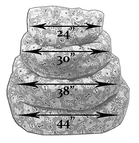 Pet Beds Direct Donut DOG BED, Heavy Duty, hard wearing oval dog bed.Dog tired range. UK MANUFACTURER - Image 3