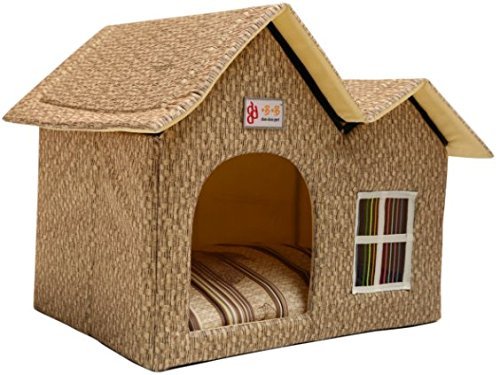 Pet Products Pet Warm Dog House Cat Luxury Litter Ideas ZPP,Blue - Image 4