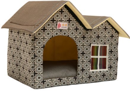 Pet Products Pet Warm Dog House Cat Luxury Litter Ideas ZPP,Blue - Image 5