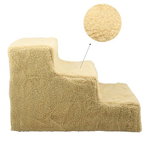 PetHot Dogs Steps Pet Stairs 3 Steps Cat Easy Climb Stairs Car - Image 3