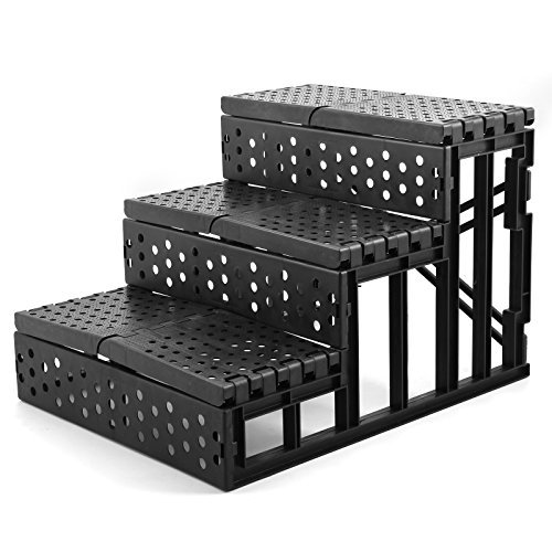 PetHot Dogs Steps Pet Stairs 3 Steps Cat Easy Climb Stairs Car - Image 7