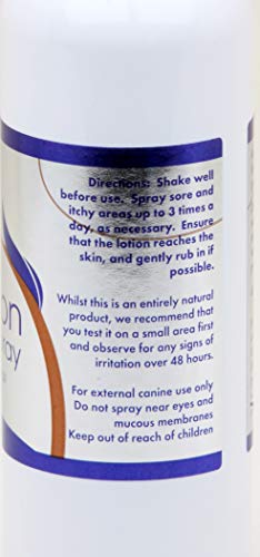 Petnat Dermacton Spray for ITCHY Dogs - Professionally recommended for itching & hair loss. Stops itching and scratching, soothes skin & promotes hair regrowth naturally - Image 4