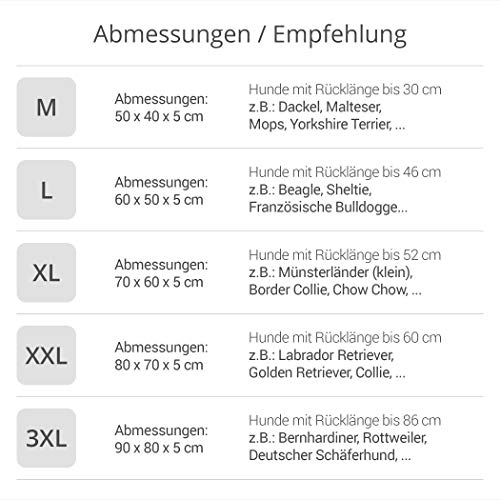 Pointer – Large Orthopedic Deluxe Soft Scratch-Resistant Warm Cozy Outdoor Pet Cat Dog Cushion/Pillow/Basket/Mattress/Bed–washable on the whole up to 95°C–Machine Washing – Dryer-proof - Image 7