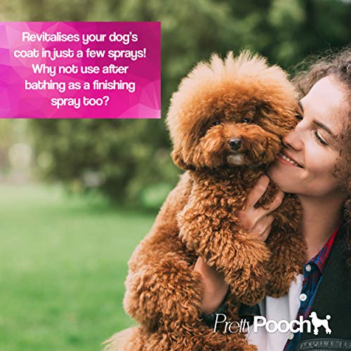 Pretty Pooch Dog Deodoriser Spray Perfume 250ml - Baby Powder - Freshening Dry Shampoo Spray for Dogs - Made in the UK - Image 3