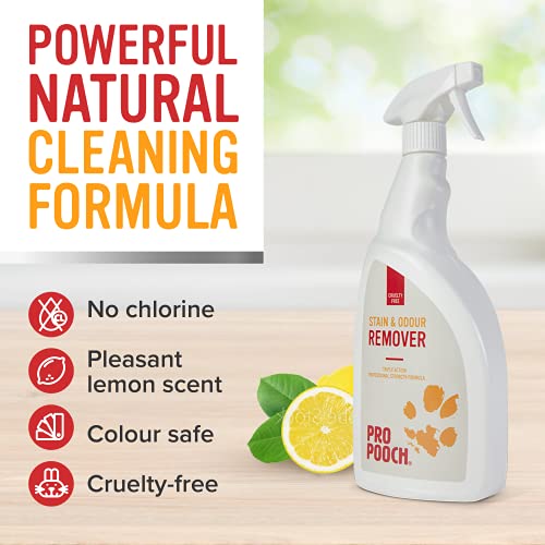 Pro Pooch Pet Carpet Cleaner Spray - 1 Litre of Cat and Dog Urine Neutraliser and Odour Remover - Image 6