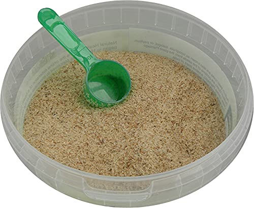 Natural Health 4 Life Vegetable Fibre Psyllium Husks 500 g in Recyclable Tub with Serving Scoop (1 Tub) - Image 7