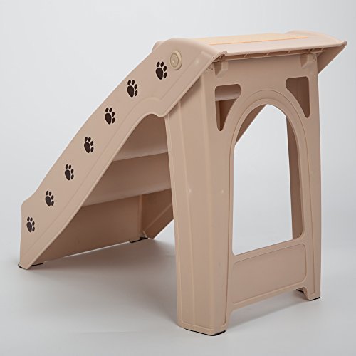 RayGar Dog Pet Plastic Access Steps Foldable Stairs Lightweight Travel Portable - Image 3
