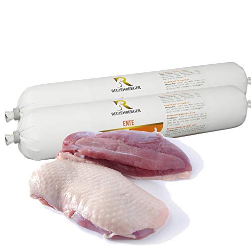 Ritzenberger DUCK Pure Meat Roll 12 x 500g (6,0 kg) | Meat feed from the master butcher - Image 3