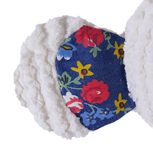Rosewood Maisie Mouse Dog Toy, White/Blue/Pink/Red - Image 6