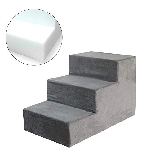 Rstant Pet Stairs,Pet Dog Stair Climbing Ladder Sponge Steps High Cat Dog Climb LadderPet Dog Stair Climbing Ladder Sponge Steps High Cat Dog Climb Ladder - Image 3
