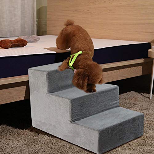Rstant Pet Stairs,Pet Dog Stair Climbing Ladder Sponge Steps High Cat Dog Climb LadderPet Dog Stair Climbing Ladder Sponge Steps High Cat Dog Climb Ladder - Image 5