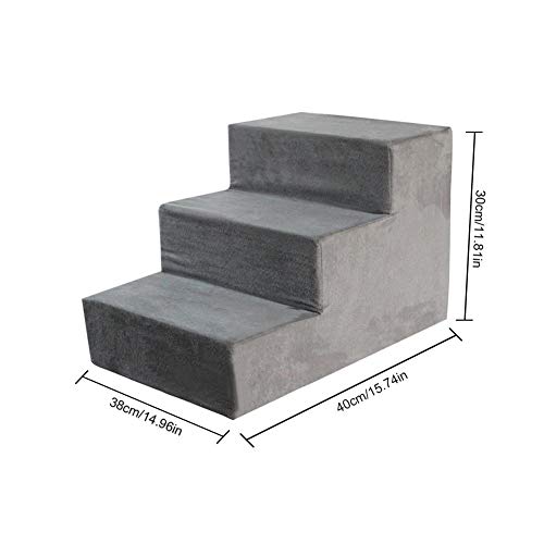 Rstant Pet Stairs,Pet Dog Stair Climbing Ladder Sponge Steps High Cat Dog Climb LadderPet Dog Stair Climbing Ladder Sponge Steps High Cat Dog Climb Ladder - Image 7