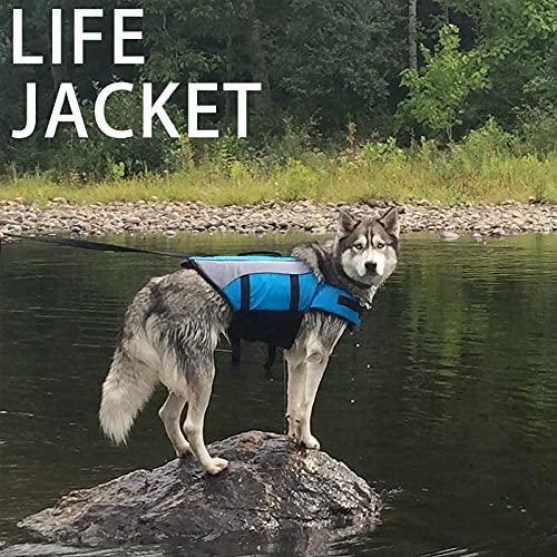 SILD Color Pet Life Jacket Size Adjustable Dog Lifesaver Safety Reflective Vest Pet Life Preserver Dog Saver Life Vest Coat for Swimming Surfing Boating Hunting - Image 7
