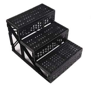 SavingPlus 3 Steps Pet Dog Ladder Soft Stairs Puppy Washable Cover Ramp - Image 4