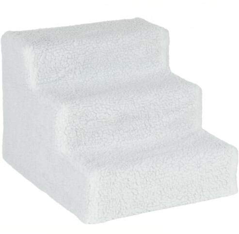 SavingPlus 3 Steps Pet Dog Ladder Soft Stairs Puppy Washable Cover Ramp - Image 5