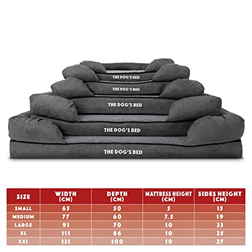 The Dog’s Bed, Premium Plush Orthopaedic Memory Foam Waterproof Dog Beds, Eases Pet Arthritis & Hip Dysplasia Pain, Therapeutic & Supportive Dog Bed, Washable Covers, XXL 131 x 100cm - Image 5