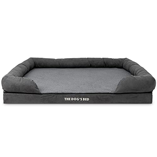 The Dog’s Bed, Premium Plush Orthopaedic Memory Foam Waterproof Dog Beds, Eases Pet Arthritis & Hip Dysplasia Pain, Therapeutic & Supportive Dog Bed, Washable Covers, XXL 131 x 100cm - Image 9