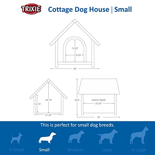 Trixie 39530 Natura Dog Kennel S 71 x 77 x 76 cm - Image 7