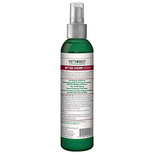 Vet's Best Bitter Cherry Anti-Chew Deterrent Spray 221ml - Image 3