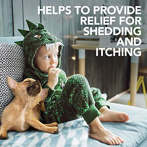 Vet's Best Skin & Coat Dog Supplements | Relieve Dogs Skin Irritation and Shedding Due to Seasonal Allergies or Dermatitis | 60 Chewable Tablets - Image 3