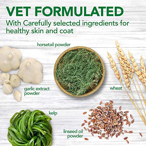 Vet's Best Skin & Coat Dog Supplements | Relieve Dogs Skin Irritation and Shedding Due to Seasonal Allergies or Dermatitis | 60 Chewable Tablets - Image 4