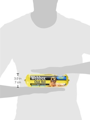 Webbox Prime Chub Roll Chicken Flavour with Added Herbs, 800g - Image 3