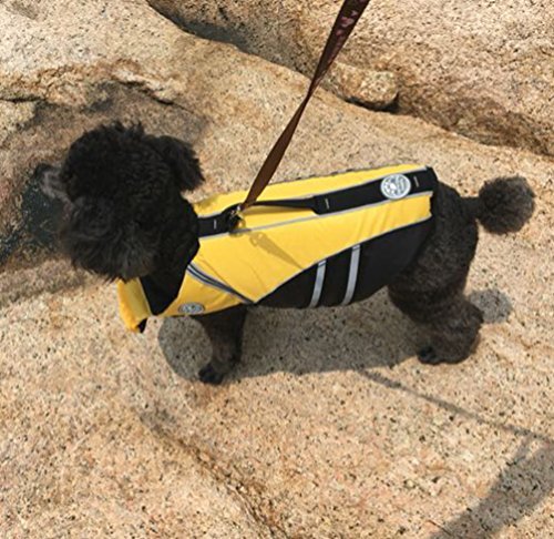 YiJee Pet Dog Life Jacket Durable Dogs Floatation Vest for Swimming Safety Clothes - Image 4