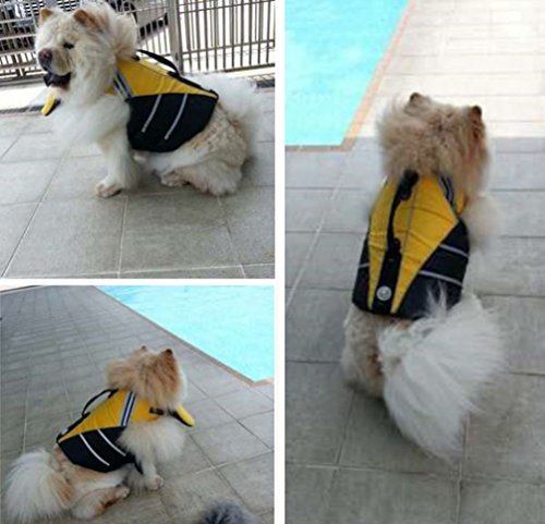 YiJee Pet Dog Life Jacket Durable Dogs Floatation Vest for Swimming Safety Clothes - Image 5