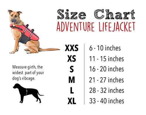 ZippyPaws - Adventure Life Jacket for Dogs - (M) - Red - 1 Life Jacket - Image 5