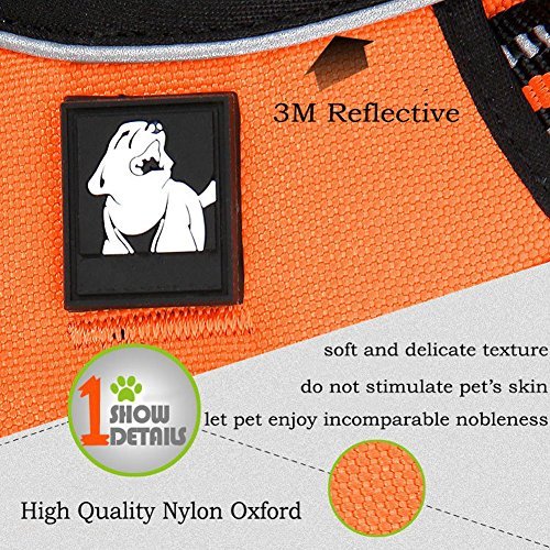 fiE FIT INTO EVERYWAY Range Of Front Side No Pull Dog Harness Outdoor Adventure 3M Reflective Pet Vest with Handle Adjustable Protective Nylon Walking Pet Harness - Image 5