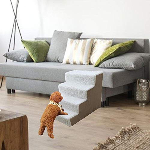 thelastplanet Pet Steps, Pet Stairs Pet Stairs Ramps For High Beds - Doggy Steps For Dogs And Cats Used As Dog Ladder For Tall Couch, Bed, Chair Or Car - Image 4