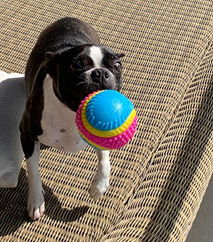 AVANZONA Dog Ball, 5 Senses Rubber Ball, Sensory Ball of Sight, Hearing, Touch, Smell, Taste, Ball for Blind Dogs and Small, Medium and Large Dogs. - Image 7