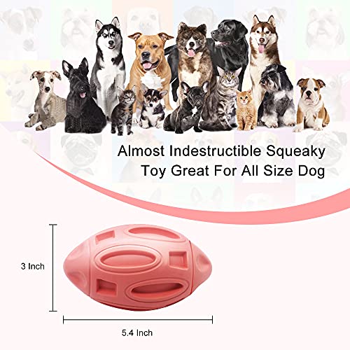 Cebese Squeaky Dog Toys for Aggressive Chewers Almost Indestructible,Tough Durable Dog Chew Fetch Ball with Squeaker Long Lasting Pet Toys for Large Medium Dogs Puppies Breed - Image 4