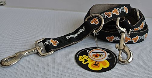 DOGMATIC TRAINING LEAD PADDED CUSHIONED WEBBING PCW - BLACK - LARGE - Image 3