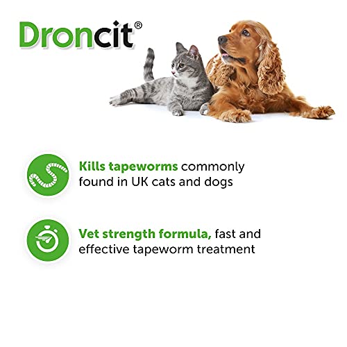 RS Pet Droncit Bayer Dog & Cat Tapeworm Tablets x 10 Pack - Image 4