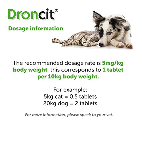 RS Pet Droncit Bayer Dog & Cat Tapeworm Tablets x 10 Pack - Image 5