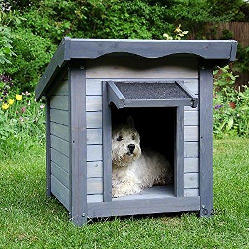 Easy Assembly Modern Dog Cabin - Gives Your Dog Extra Protection From The Elements Size S - Image 3