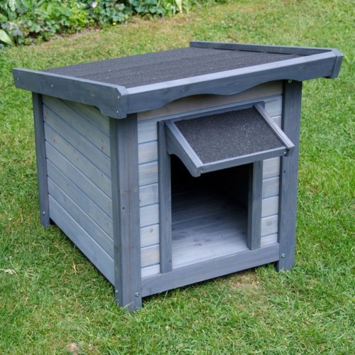 Easy Assembly Modern Dog Cabin - Gives Your Dog Extra Protection From The Elements Size S - Image 4