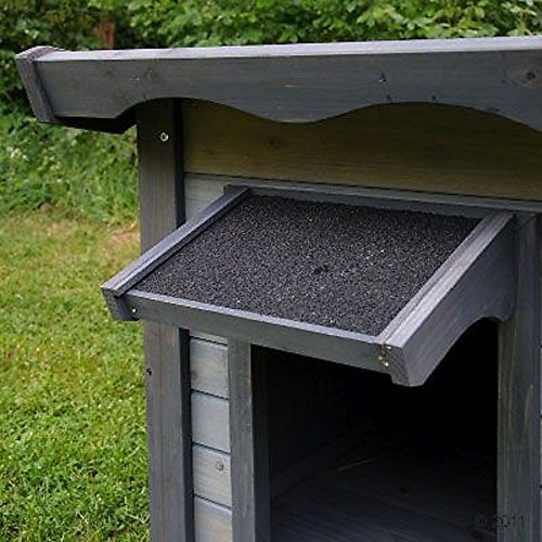 Easy Assembly Modern Dog Cabin - Gives Your Dog Extra Protection From The Elements Size S - Image 6
