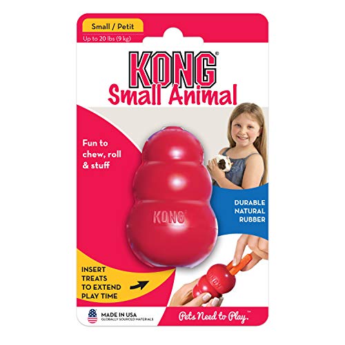 KONG Small Animal KONG, Red - Image 4