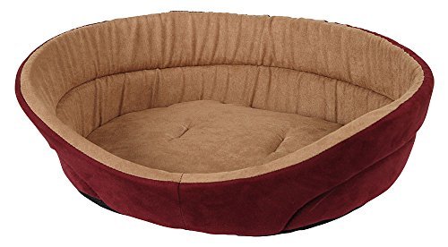 Kerbl Snugly Bed Livorno 75 x 54 cm, Beige/Red - Image 3