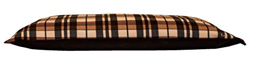 KosiPet® CREAM & BROWN FLEECE MEDIUM CUSHION DOG BED - Image 4